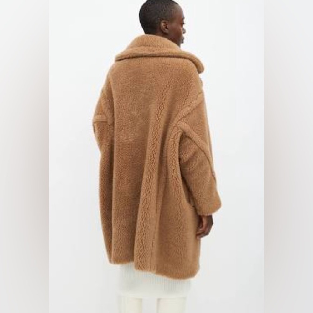 MaxMara camel Teddy Jacket - Picture 3 of 6